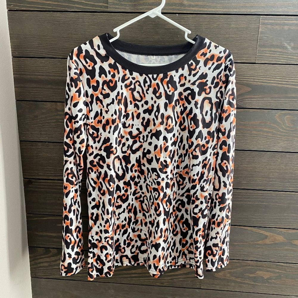 Boutique Cheetah Print T-shirt